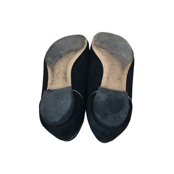 Salvatore Ferragamo Black Suede Shoes Size 8 - Picture 8 of 8